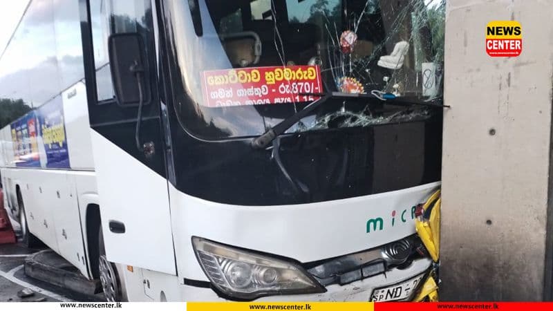10 injured in bus accident near Pinnaduwa Interchange