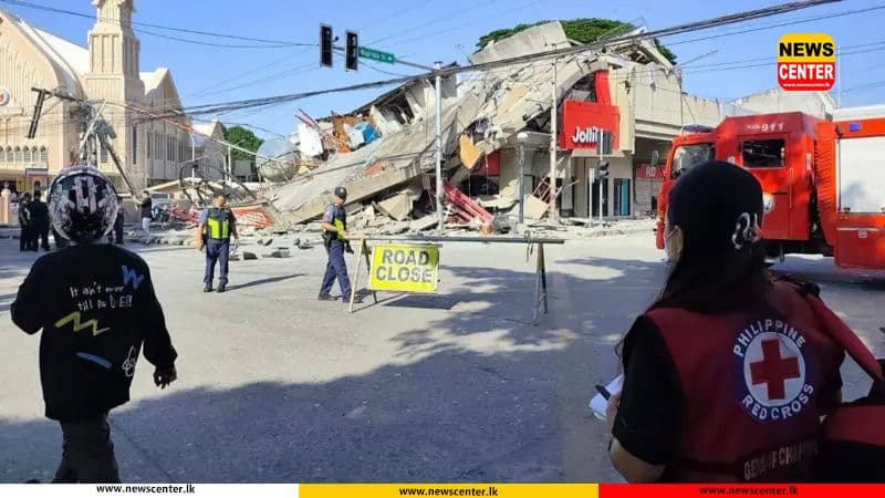 පිලිපීනයට බලපෑ භූකම්පන තත්ත්වයෙන්, තිදෙනෙකු ජීවිතක්ෂයට